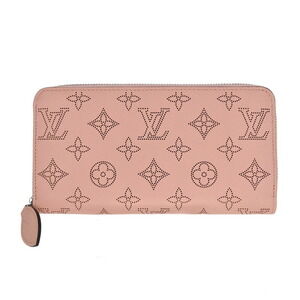 Louis Vuitton Zippy Wallet Mahina Leather Pink